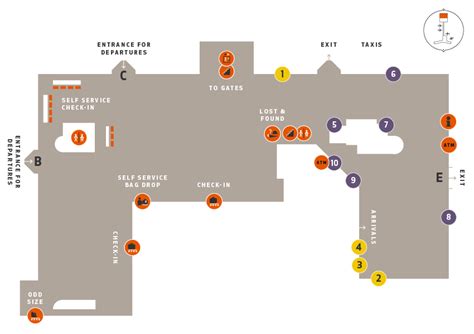 Maps of the Airport | Keflavik Airport