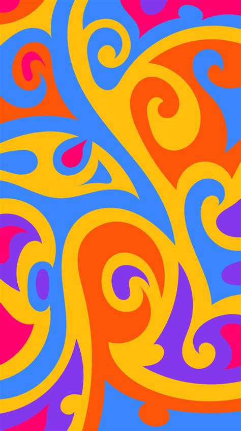 abstract background with curvy swirls shapes and vibrant colors ...