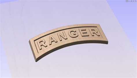 US Army RANGER Tab 3D Model - Etsy