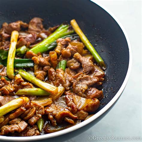 Mongolian Lamb - A Quick & Easy Stir Fry | Greedy Gourmet