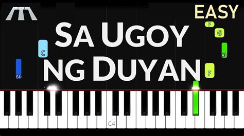 Sa Ugoy ng Duyan - EASY Piano Tutorial (for Mother's Day) - YouTube