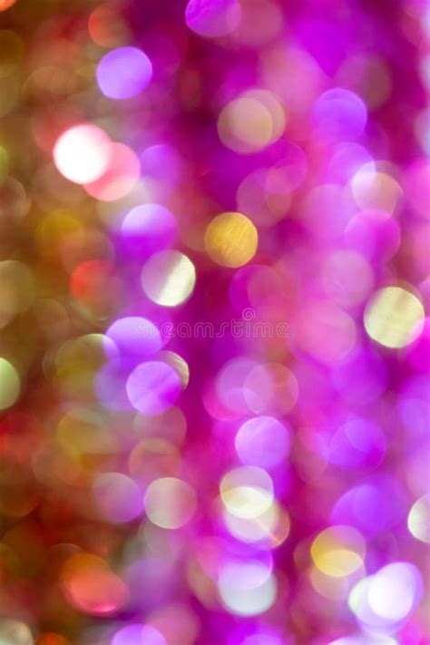 Pink Christmas Tree Lights. Background for Design Stock Image - Image of sparkle, pine: 173429577