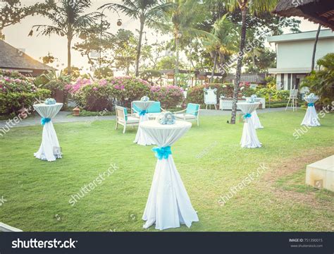 Bar Tables Guests During Reception Stock Photo (Edit Now) 751390015