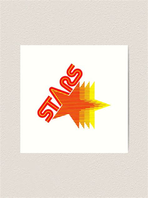 "Philadelphia / Baltimore USFL Stars Vintage Football Logo" Art Print for Sale by TARATA | Redbubble