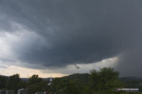 storm highway photo :: Supercell at Mineral Wells, WV - August 20, 2009