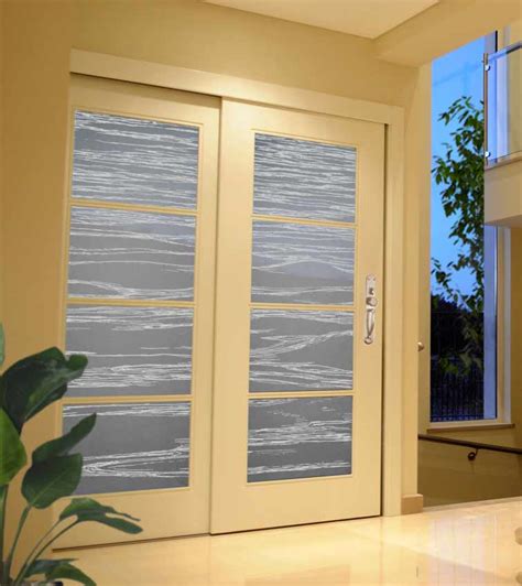 Frosted Glass Door Panels - Clearlight Designs