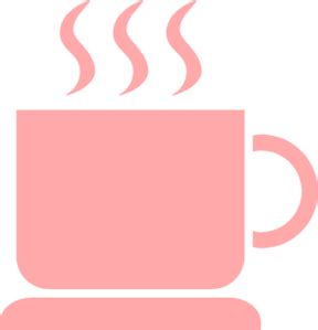 Pink Coffee Cup Clipart