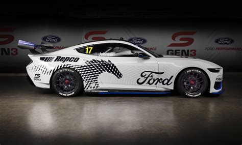 2023 Ford Mustang GT Supercar Race Car Officially Debuts