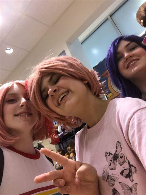 The club hanging out {DDLC cosplay} | Doki Doki Literature Club! Amino