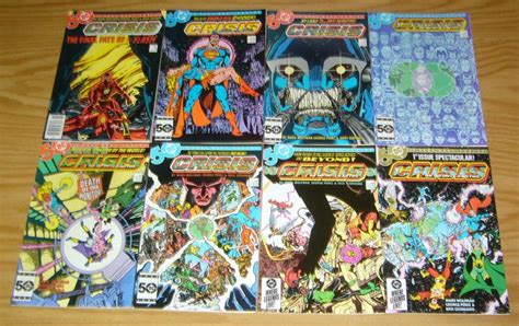 Crisis on Infinite Earths #1-12 VF/NM complete series + poster - george perez dc | Comic Books ...