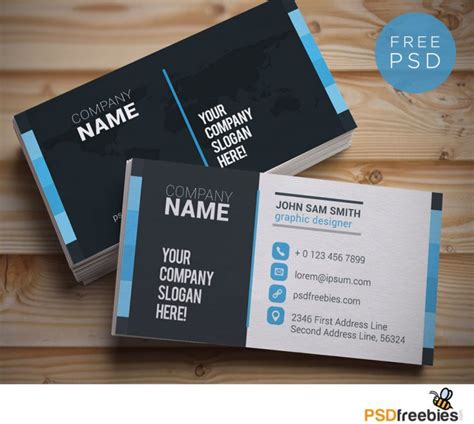 20+ Free Business Card Templates PSD – Download PSD