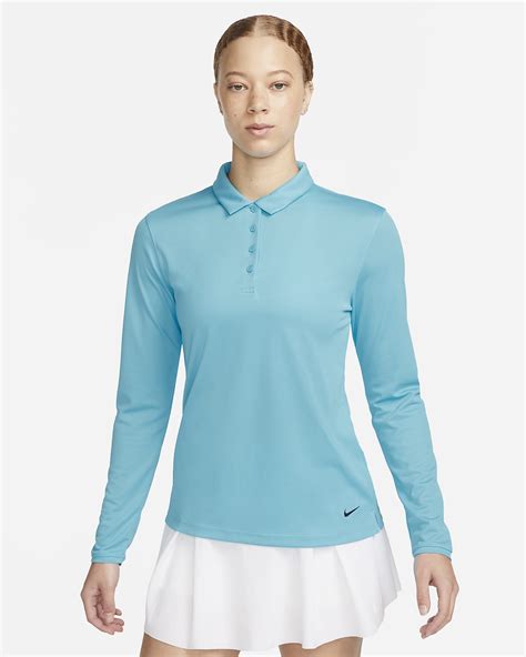 Nike Dri-FIT Victory Women's Long-Sleeve Golf Polo. Nike.com