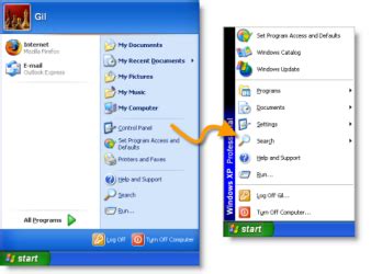 How to Change the Windows XP Start Menu