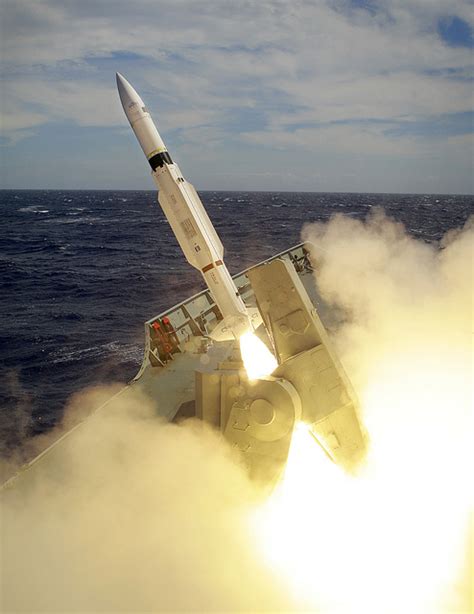 A Standard Missile (SM 2) is fired from the Royal Australi… | Flickr - Photo Sharing!