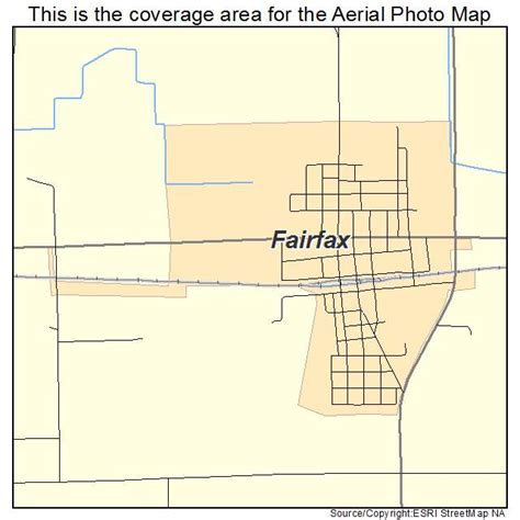 Aerial Photography Map of Fairfax, MN Minnesota