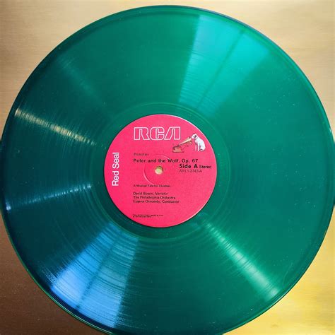 David Bowie, Vinyl Record, Limited Edition Green Vinyl! Authentic ...