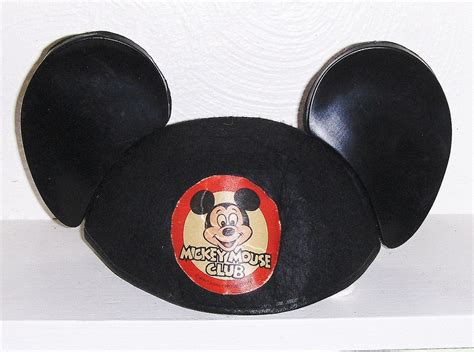 Authentic 1960's Vintage Mickey Mouse Club Mouseketeers Hat | Vintage ...