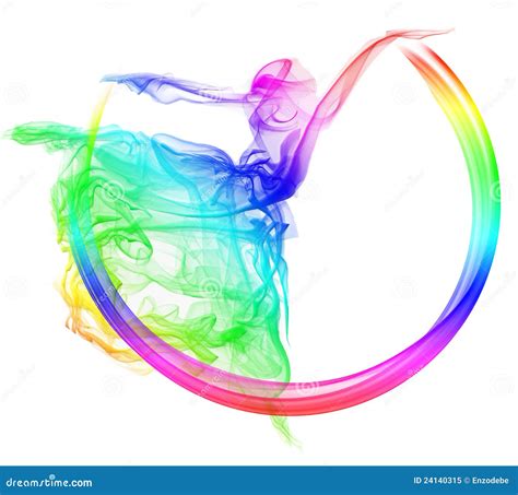 Abstract dance stock illustration. Image of concept, fantasy - 24140315