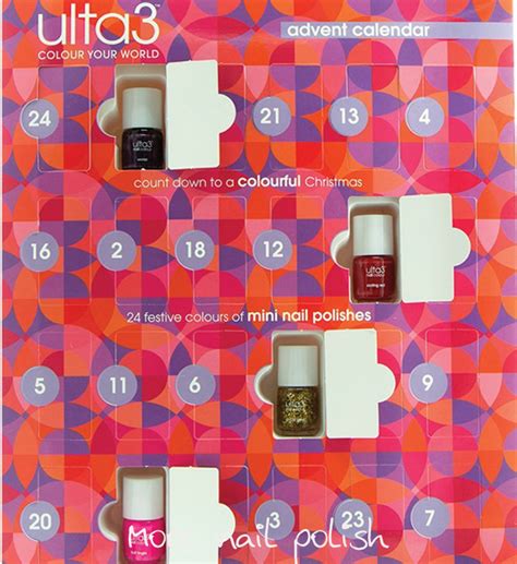 Win an Ulta3 Nail Polish Advent Calendar ~ More Nail Polish