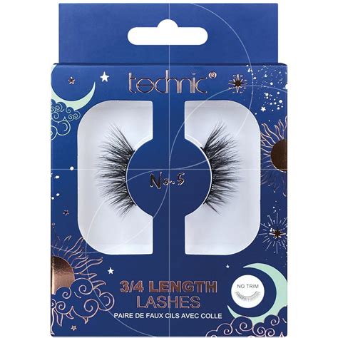 Faux cils n°5 3/4 length lashes par Technic