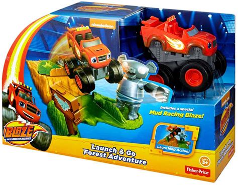 Fisher Price Blaze the Monster Machines Launch Go Forest Adventure ...