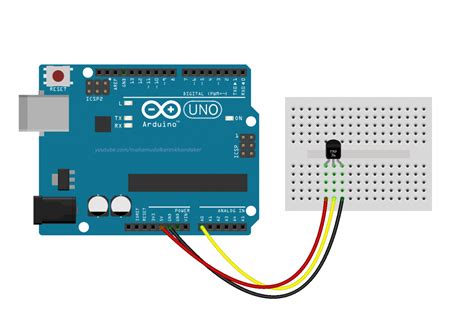 Using A Temp Sensor With Arduino TMP36 Temperature Sensor - Hackster.io