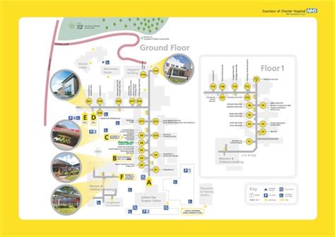 How to find us | Countess of Chester Hospital