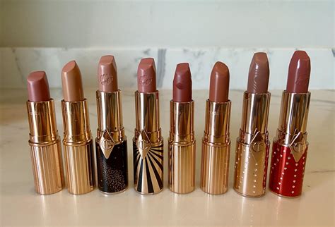 My Charlotte Tilbury lipstick collection : r/makeupflatlays