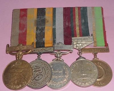 PAKISTAN ARMY- GROUP OF 5 MEDALS | #420216457