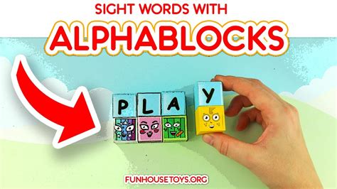 All New Alphablocks Alphabet | Fun House Toys A B C and Word Family ...