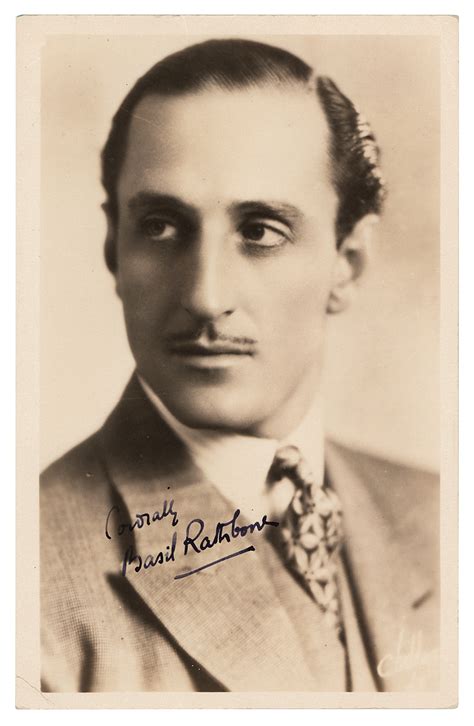 Basil Rathbone Signed Photograph | RR Auction