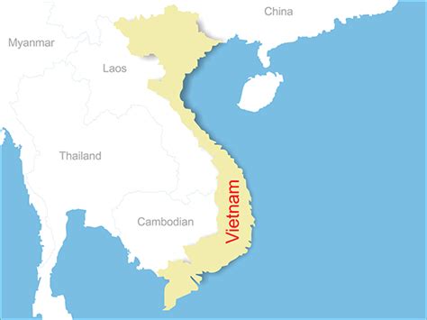 Where Is Vietnam On World Map