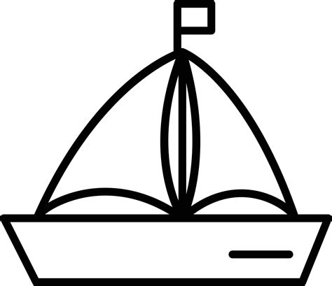 Boat Outline Icon 9244240 Vector Art at Vecteezy