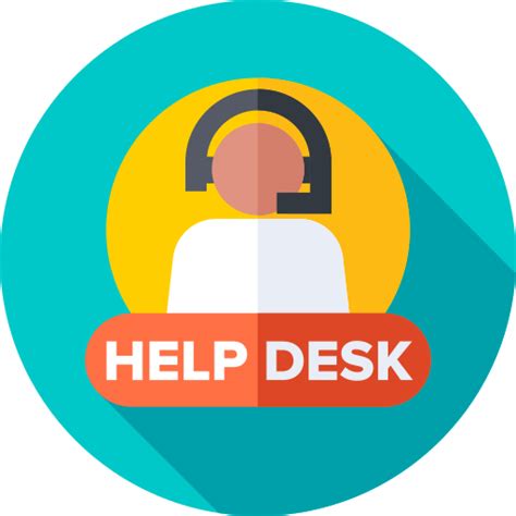 Help desk Flat Circular Flat icon