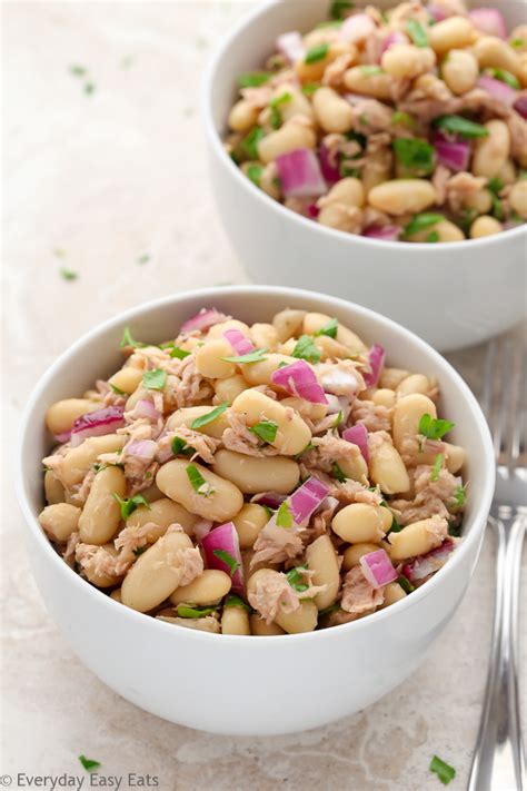 High-Protein Tuna & White Bean Salad | Everyday Easy Eats