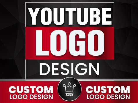 YOUTUBE LOGO Design Custom Youtube Logo Design Service. I - Etsy