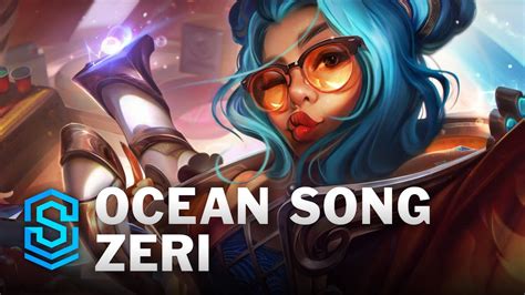 Ocean Song Zeri Skin Spotlight - League of Legends - YouTube