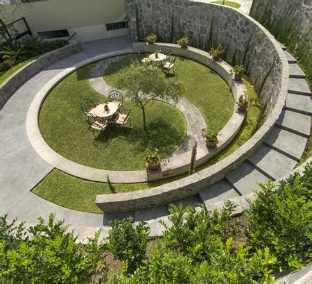 A Sunken Garden Design