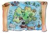 Second Life Marketplace - Kids Wall Decor - Pirate Treasure Map