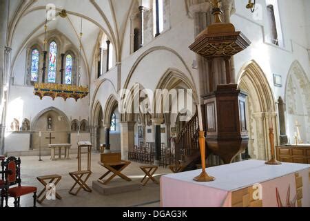 Interior of Portsmouth cathedral, Hampshire, England Stock Photo - Alamy