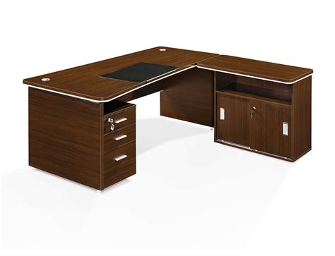 Small L shape Office Desk with side return