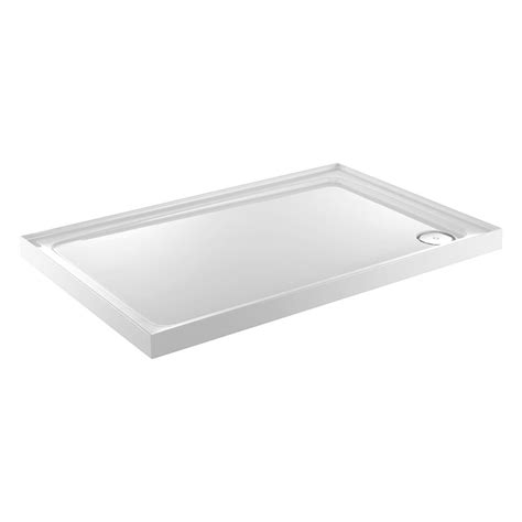 Just Trays Fusion 900x700mm Rectangular Shower Tray 4 Upstands