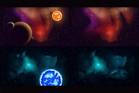 Space 2D Backgrounds - CraftPix.net