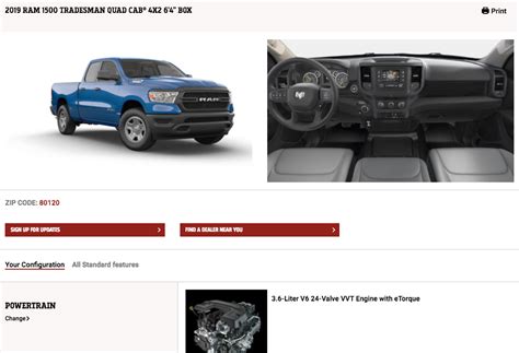 2019-ram-1500-tradesman-interior-blue-v6 - The Fast Lane Truck