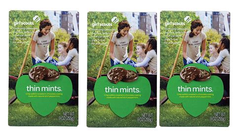 Girl Scout Thin Mints Cookies 3 Boxes. - Walmart.com