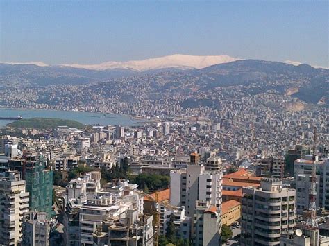 LEBANON, PANORAMIC VIEW OF BEIRUT | Beirut, Lebanon, Panoramic views