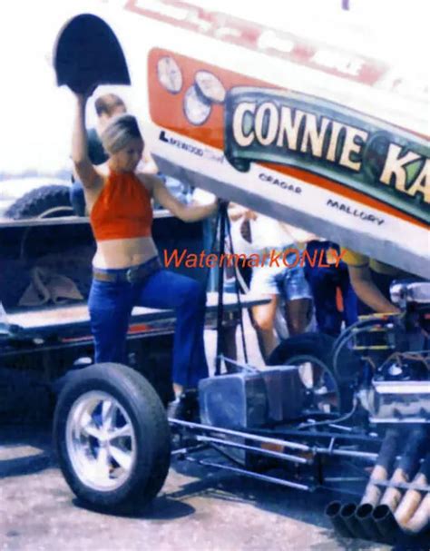 CONNIE KALITTA 1972 "Bounty Hunter" Ford Mustang NITRO Funny Car PHOTO ...