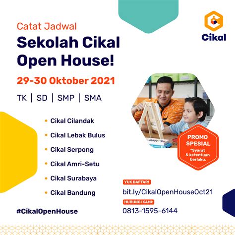 Open House Cikal (Sesi Oktober 2021)