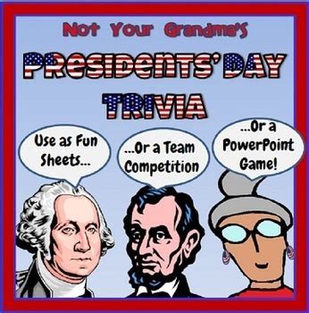 Presidents' Day Trivia by Turbo Tutor | Teachers Pay Teachers