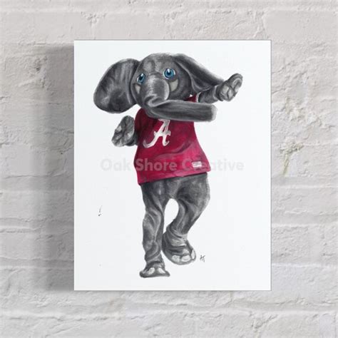 Big Al University of Alabama Mascot | Etsy